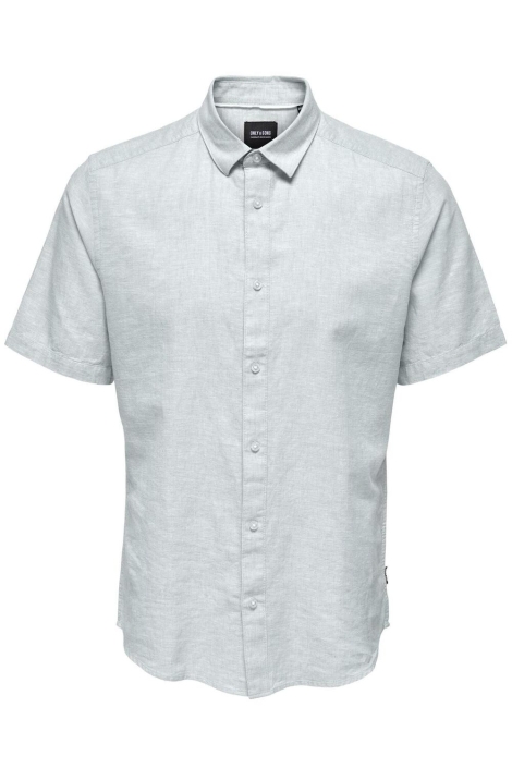 Only & Sons onscaiden ss solid linen shirt noos
